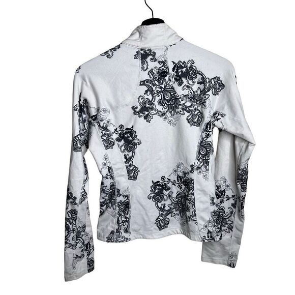 Lululemon Floral Print Black White Define Jacket 6 - Picture 4 of 7